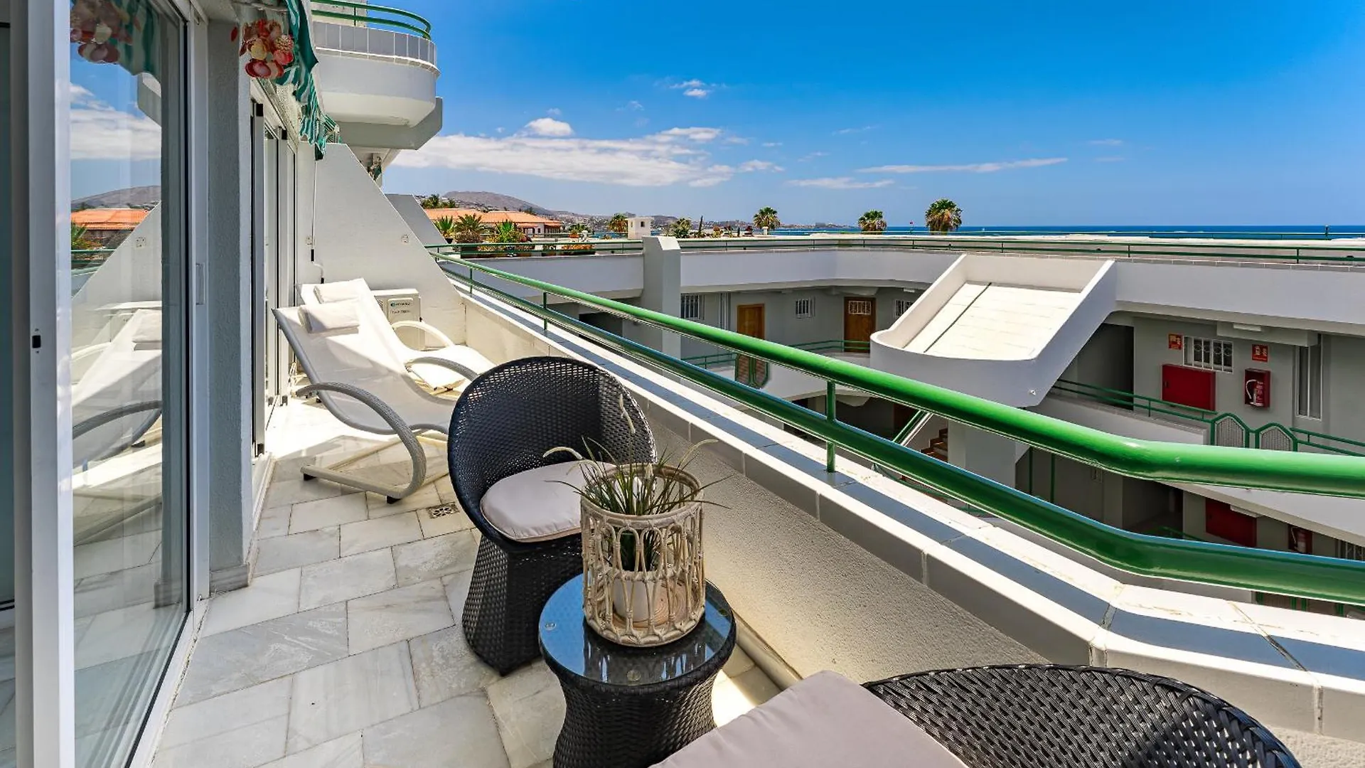 Apartment In Complex Altamira With Direct Ocean View Costa Adeje